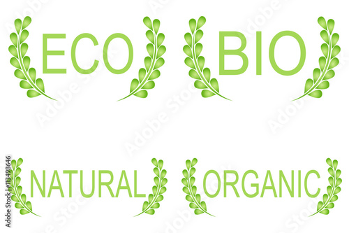 Organic food labels