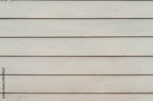 White wooden wall