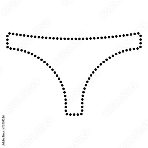 Womens panties sign