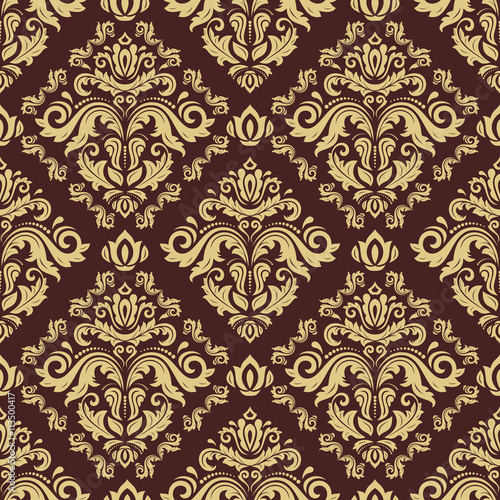 Seamless Oriental Vector Background