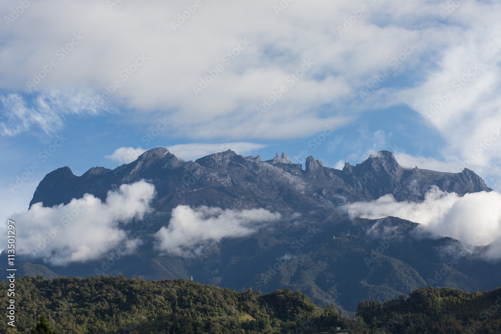 Mount Kinabalu' peak