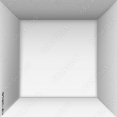 Εκτύπωση καμβά Box top view.