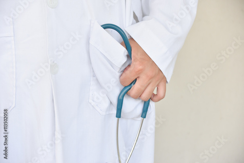 Doctor with a stethoscope