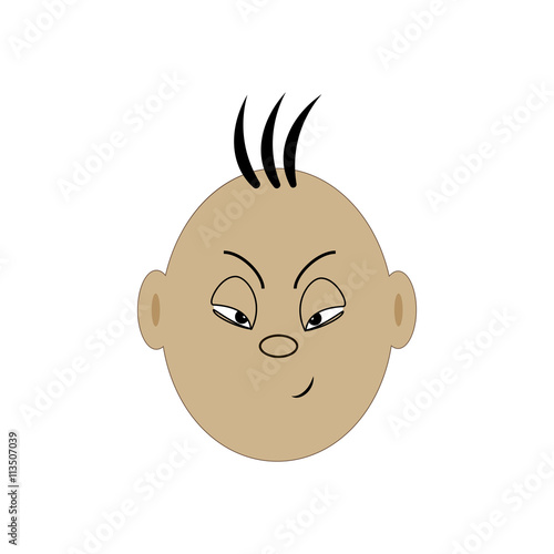 Insidious face illustration