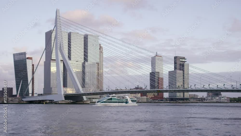 Erasmus Bridge Rotterdam Netherlands Erasmus Bridge Rotterdam Netherlands