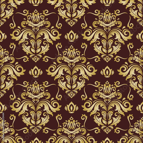 Seamless Oriental Vector Background