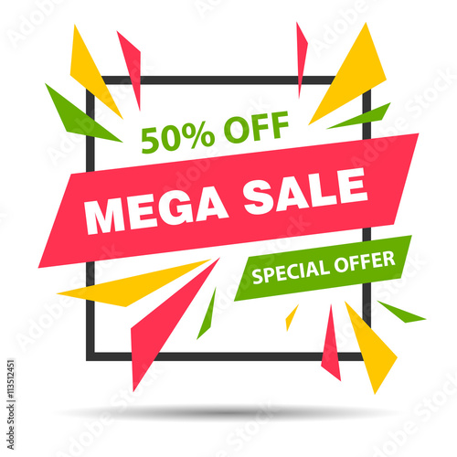 Mega Sale Banner 