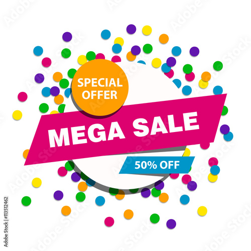 Mega Sale Banner 