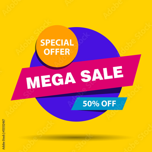 Mega Sale Banner 