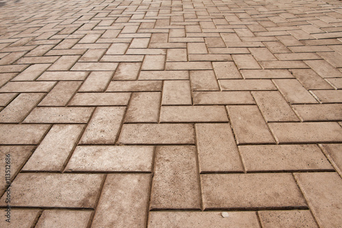 Close-up paving slabs pattern