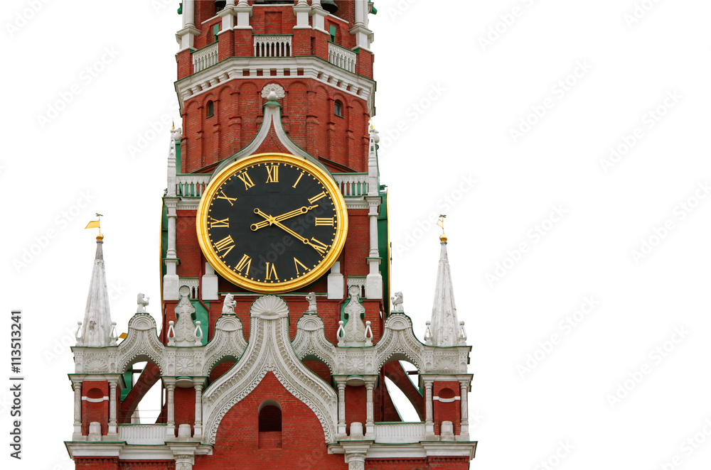 Kremlin Spasskaya Tower, Moscau