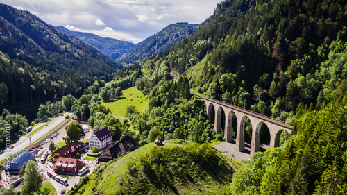 Ravennaschlucht Viadukt Black Forest Germany