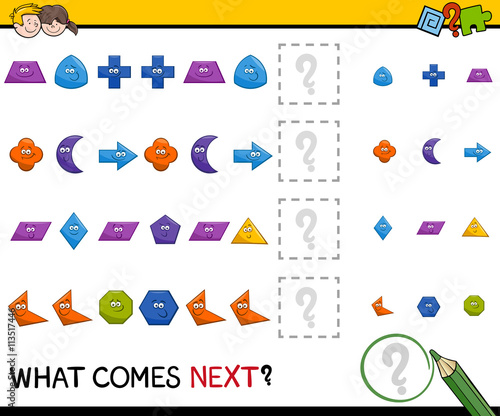 preschool pattern activity