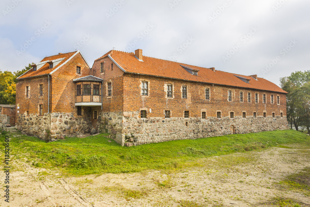 Medieval Teutonic castle in Sztum, Poland