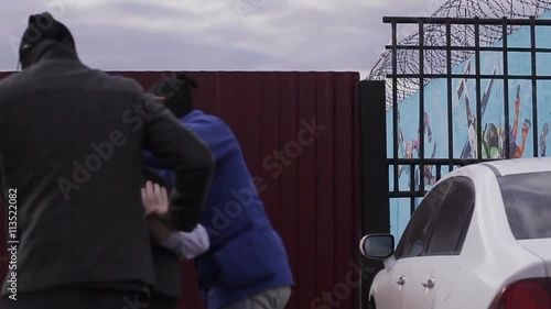 Kidnappers being dragged sacrifice