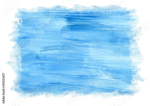 Blue watercolor background  for frame, textures and backgrounds. Abstract watercolor. Cover. Book cover.