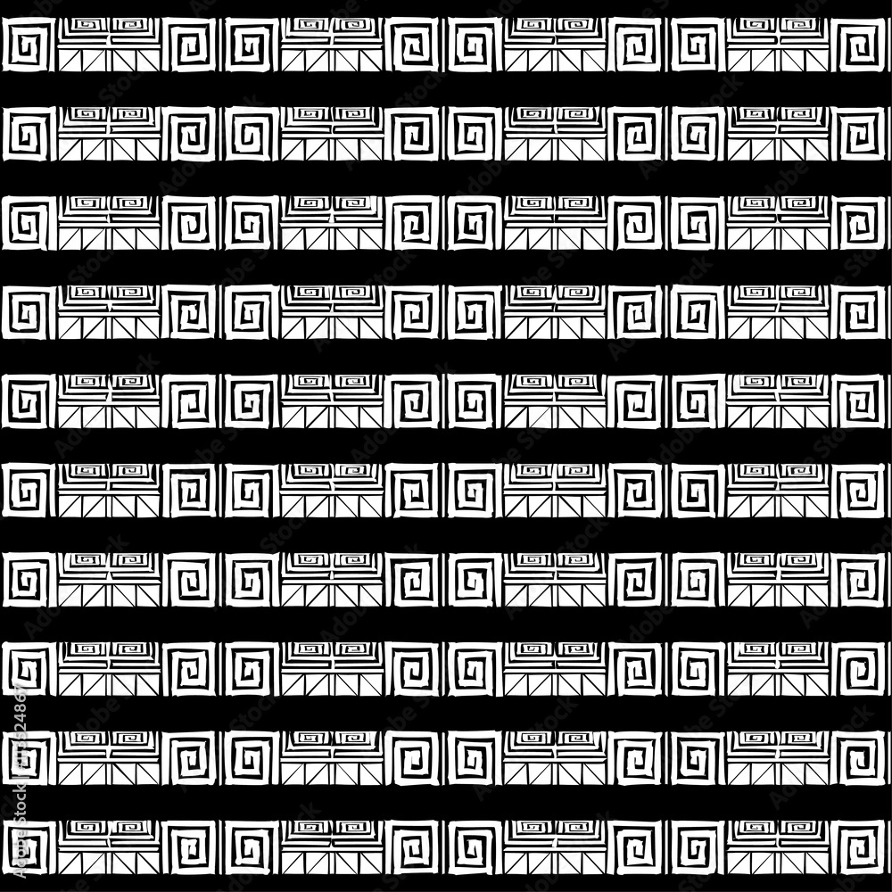 Obraz premium Ethnic boho seamless pattern. Print. Repeating background. Cloth design, wallpaper.