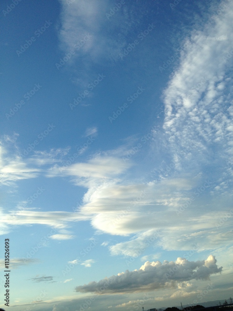 Obraz premium いろいろな雲