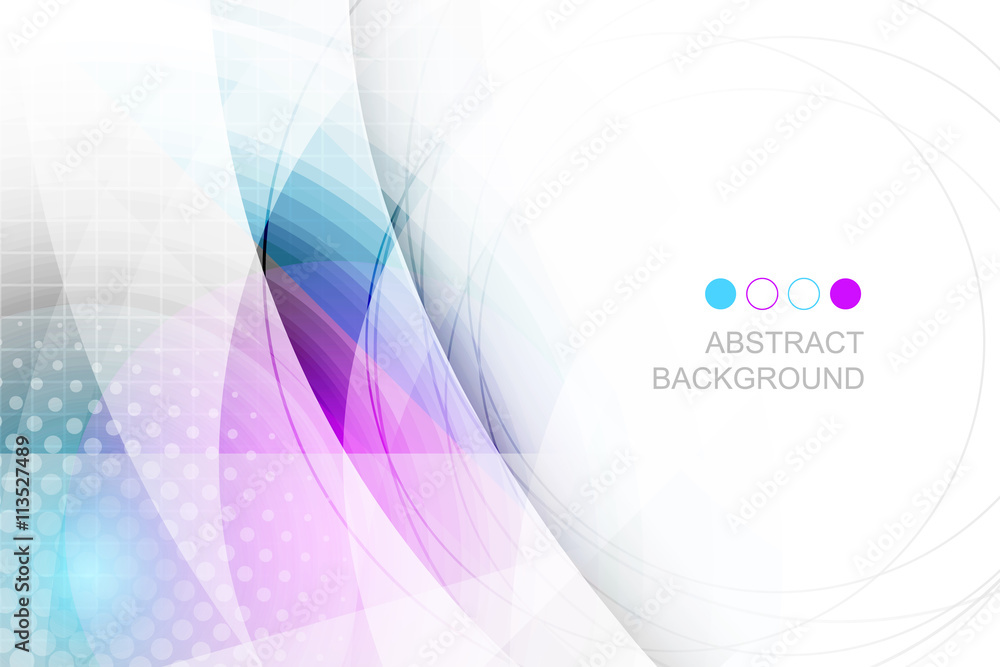 Abstract business vector futuristic background. - obrazy, fototapety, plakaty 