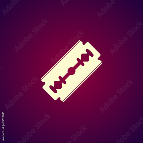 Blade razor icon