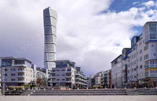 Cuadro en lienzo Stadtbild Malmö