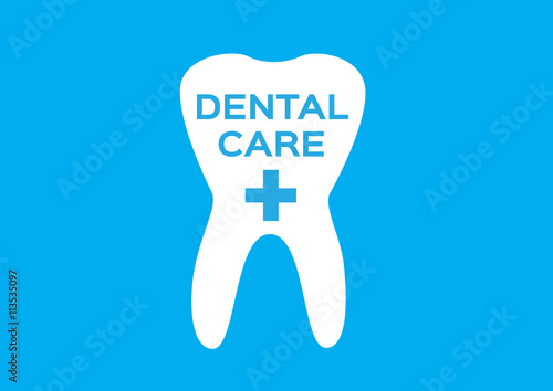 tooth logo and tooth icon vector . dental care