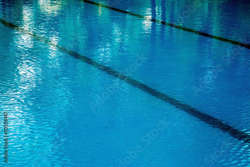 Clear Blue Outdoor Swimming Pool