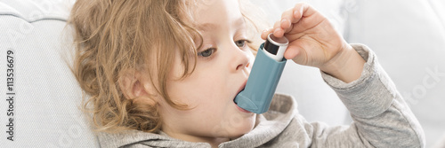 Photography Child inhalation therapy