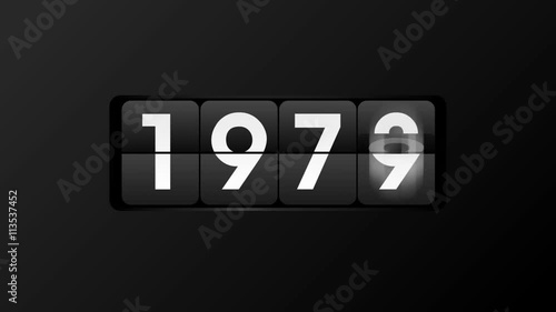 Year count back to the 1970
