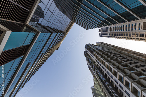 Photography Skyscrappers in Dubai Marina