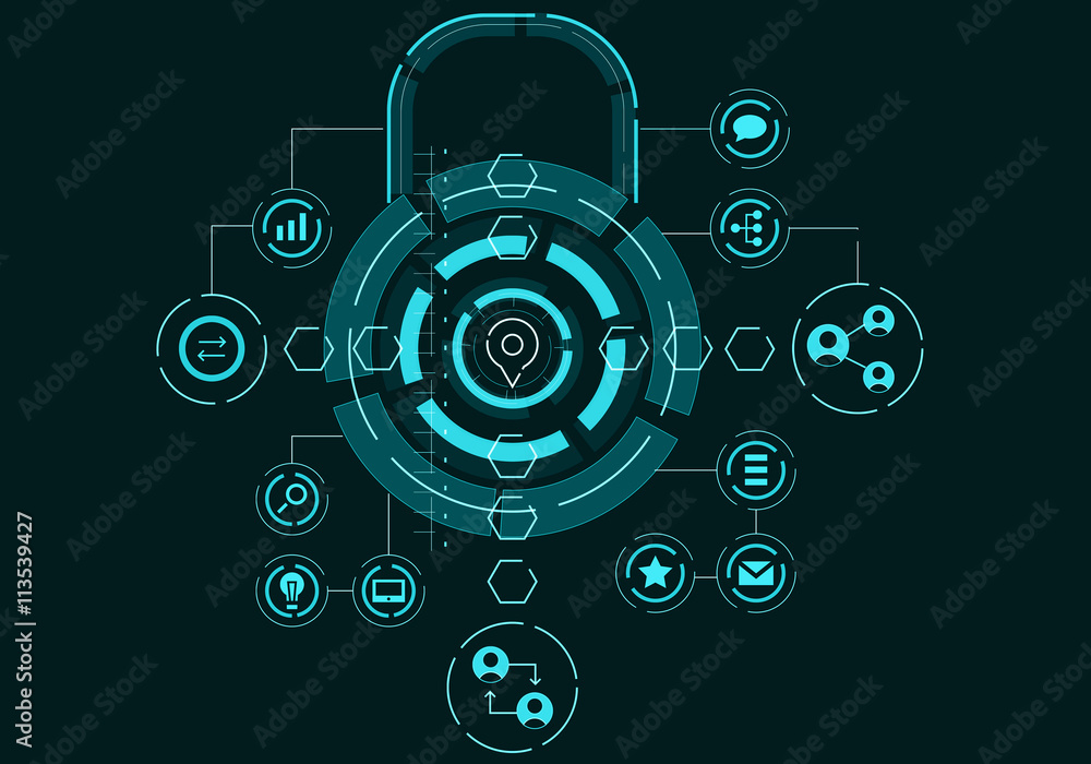 Media interface background Media interface background