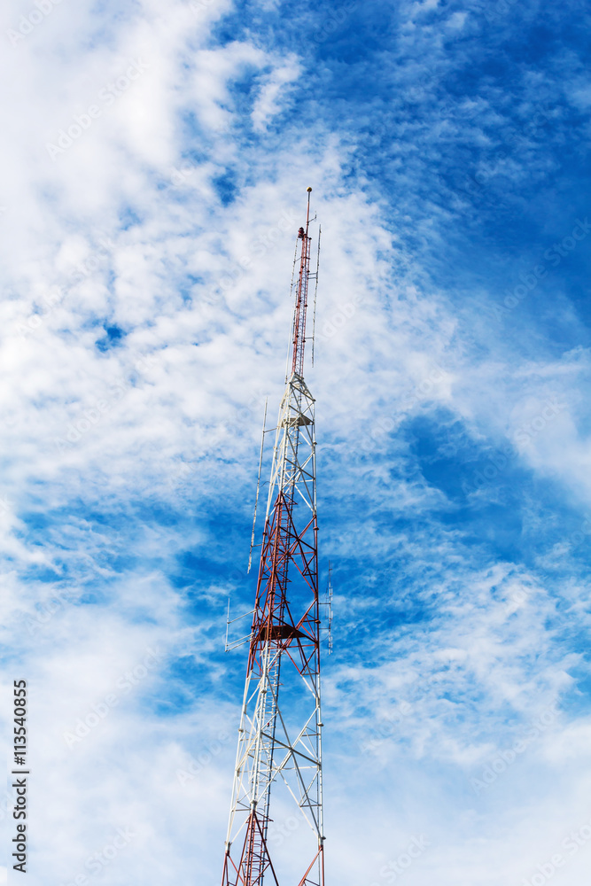 Mobile phone communication antenna tower