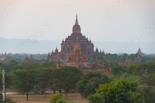 Pagodas at bagan , Myanmar 
