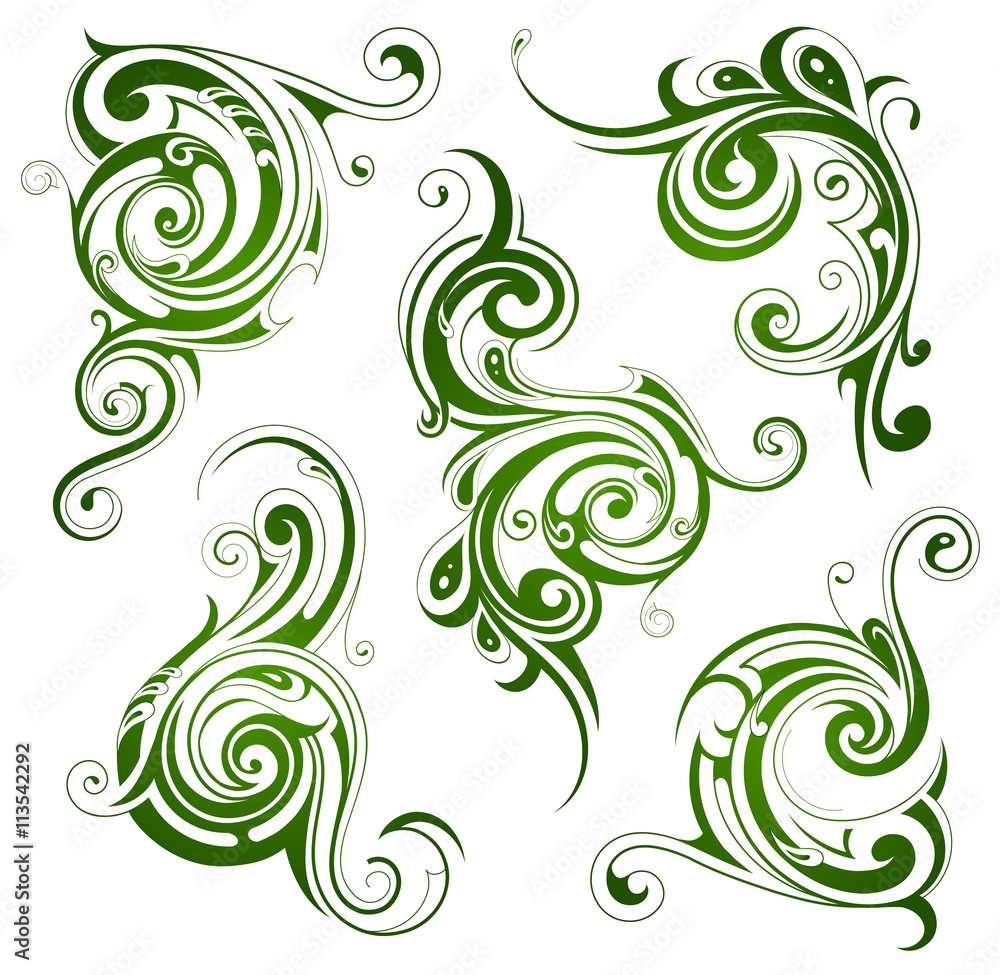Floral design elements Floral design elements