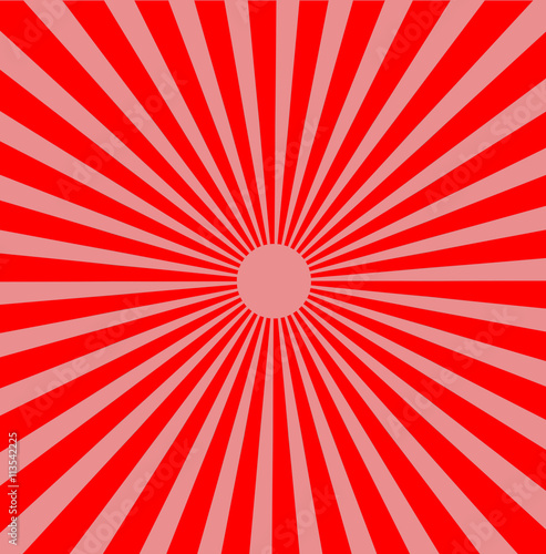Sunbeams red two tone