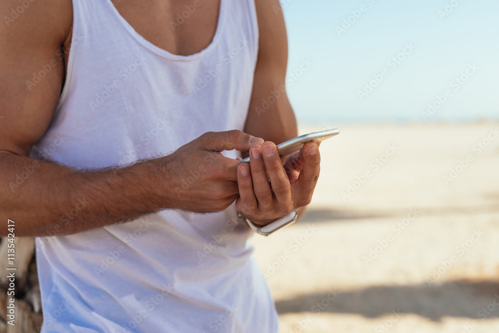 Texting on the phone