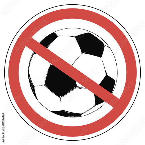 soccer ball banned