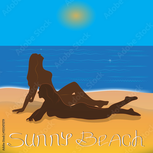 sunny beach