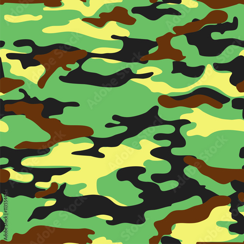 Military background. Seamless vector pattern