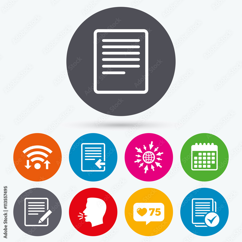 Document icons. Upload file and checkbox. Document icons. Upload file and checkbox.