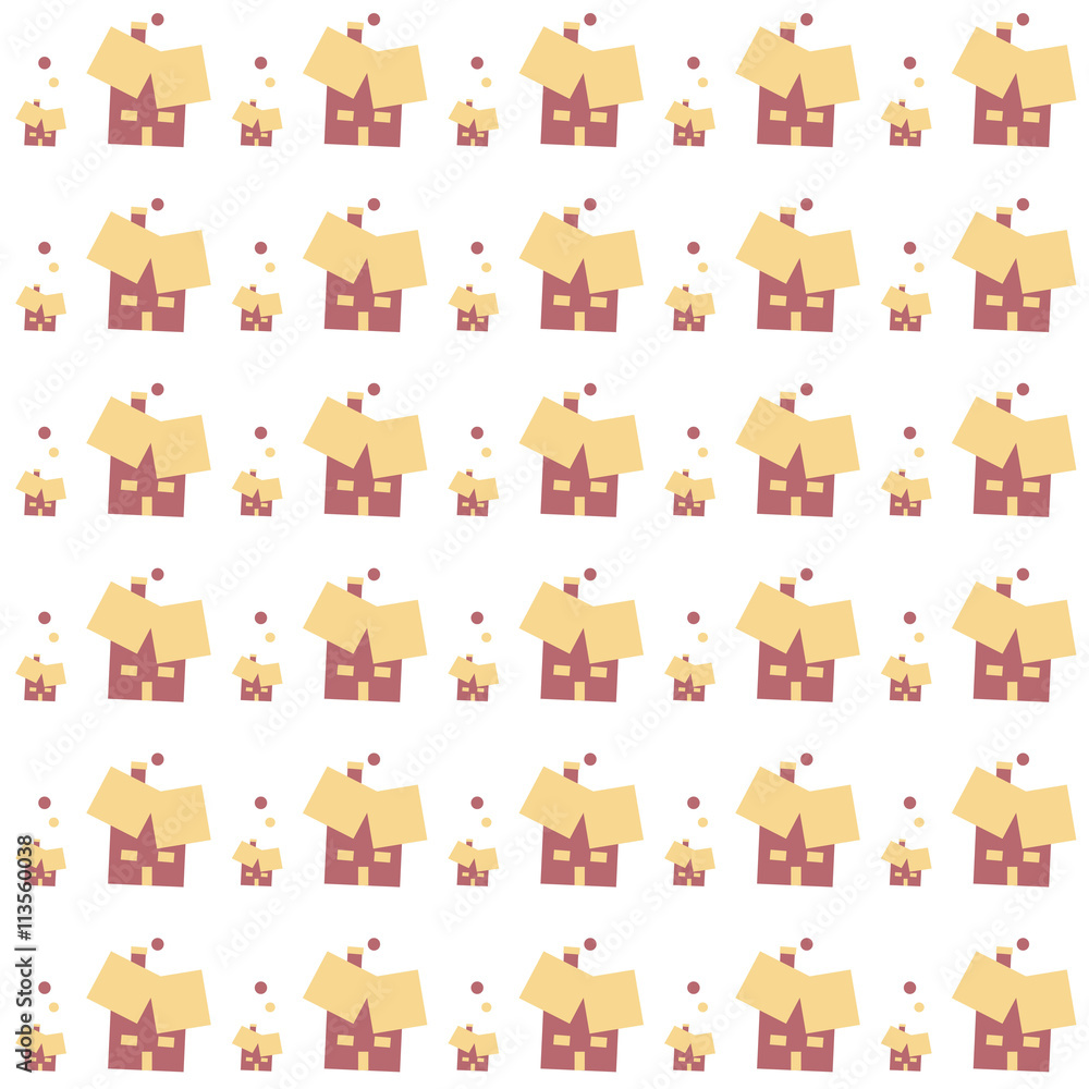 house and dot pattern seamless background house and dot pattern seamless background