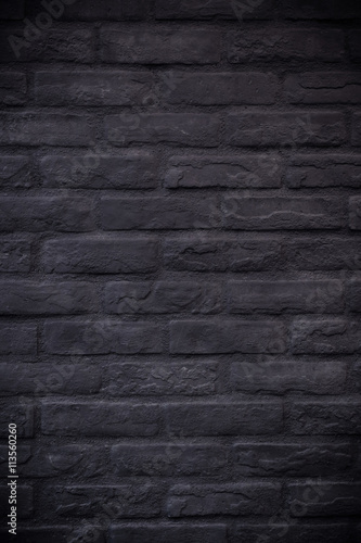 black rectangle brick mosaic in rectangle vertical form