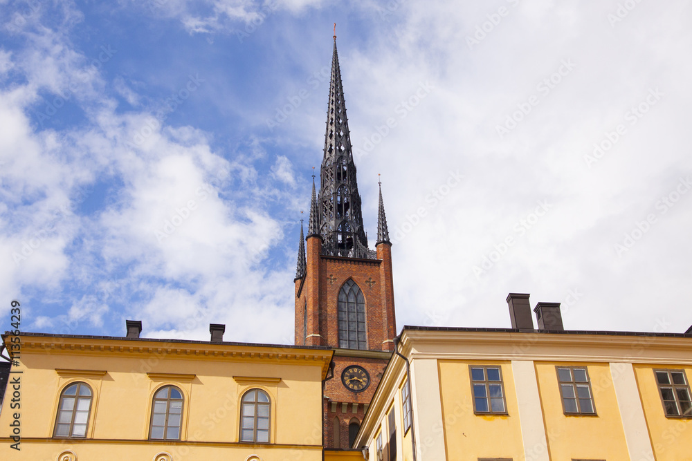 Obraz premium Turm der Riddarholmskyrkan