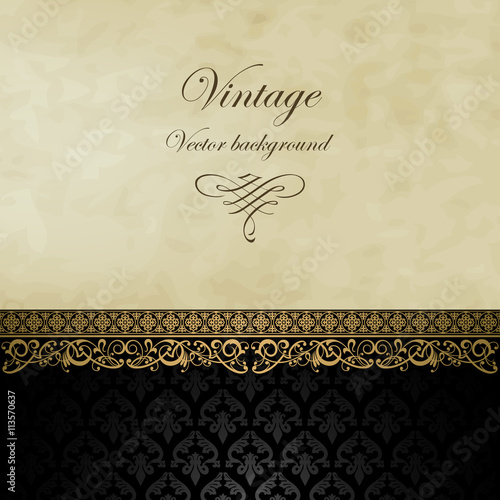 Vintage vector background