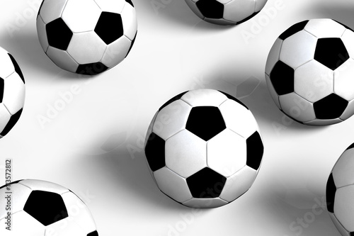 Football Background 3D rendering