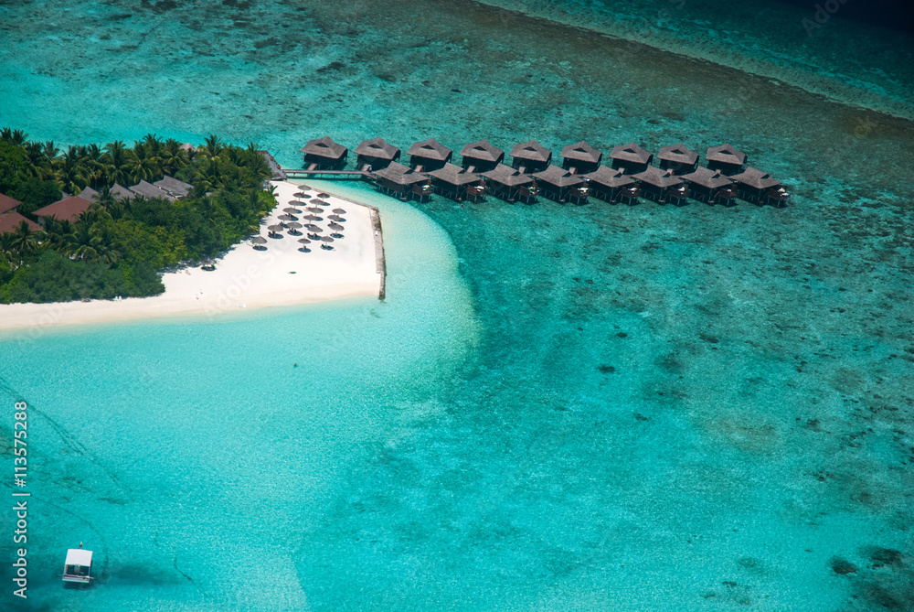 Fototapeta premium Maldivian island