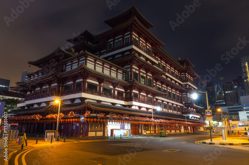 Buddha Toothe Relic Temple in Singapore