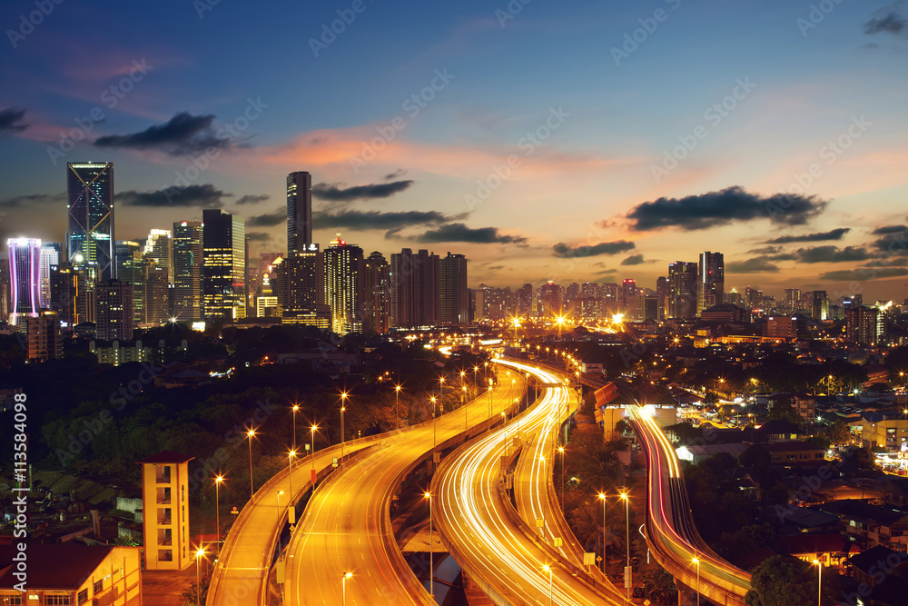 Fototapeta premium skyline and buildings