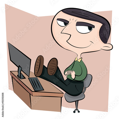 arrogant businessman