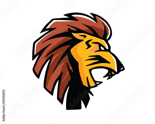 Leadership Animal Logo - Charismatic Lion Character 